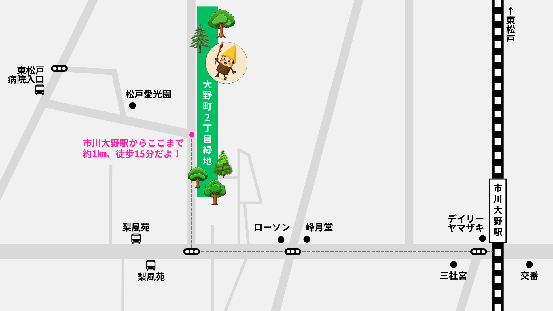 団体の地図・案内図